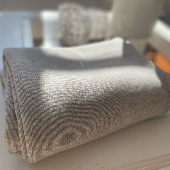 Babaton Aritizia cashmere wool wrap sweater grey - Picture 8 of 8